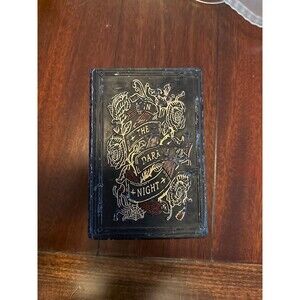 Book of Spells In Dark Of The Night - 6" Candle - (minor surface wear)